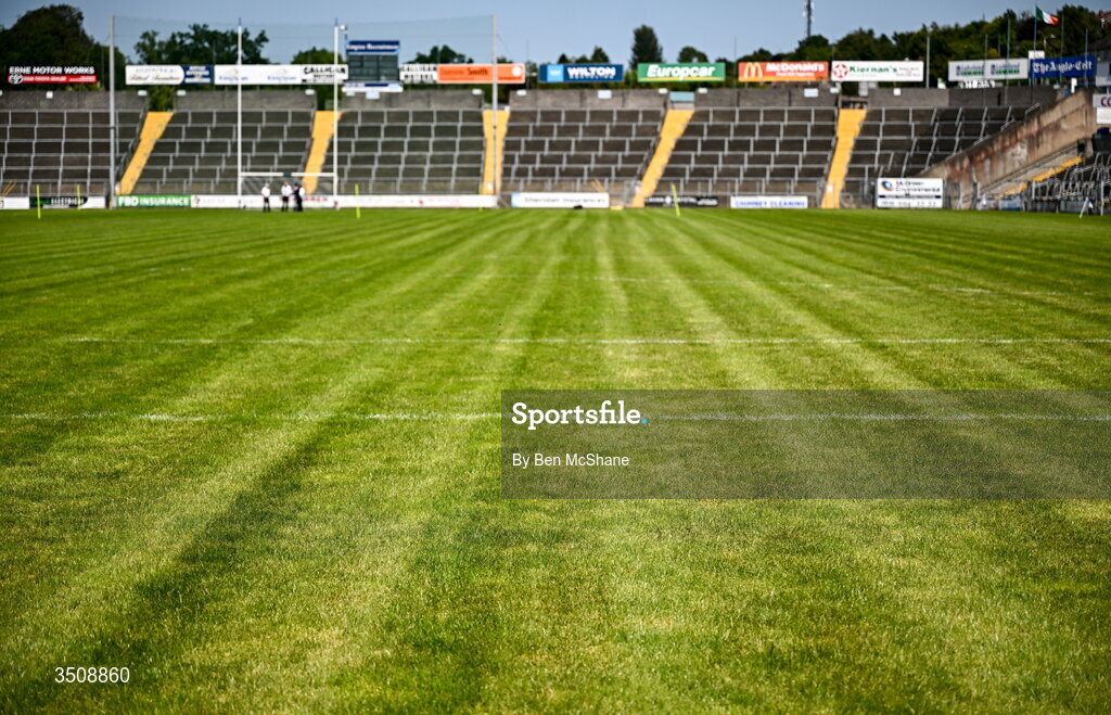 12 July 2026; A general view of Kingspan Breffni before the LGFA TG4 All-Ireland Intermediate Championship semi-final match between Roscommon and Westmeath at Kingspan Breffni in Cavan. Photo by Ben McShane/Sportsfile