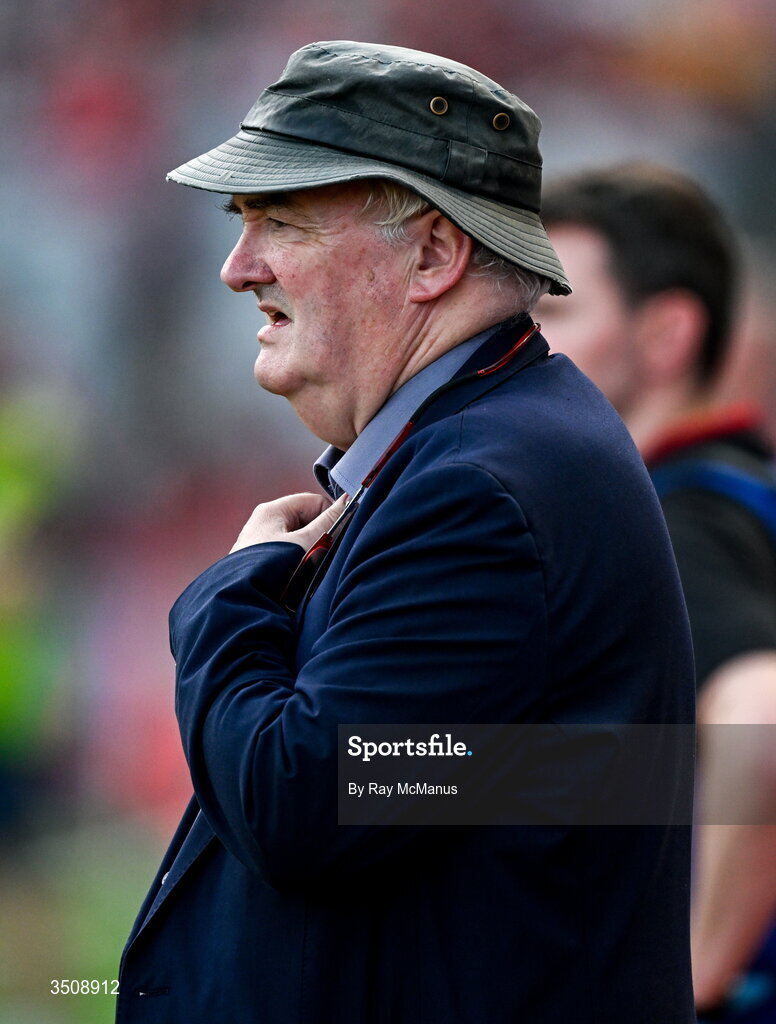 11 July 2026; Down GAA County Board Secretary Sean Og McAteer during the Tailteann Cup final match between Down and Wicklow at Croke Park in Dublin. Photo by Ray McManus/Sportsfile