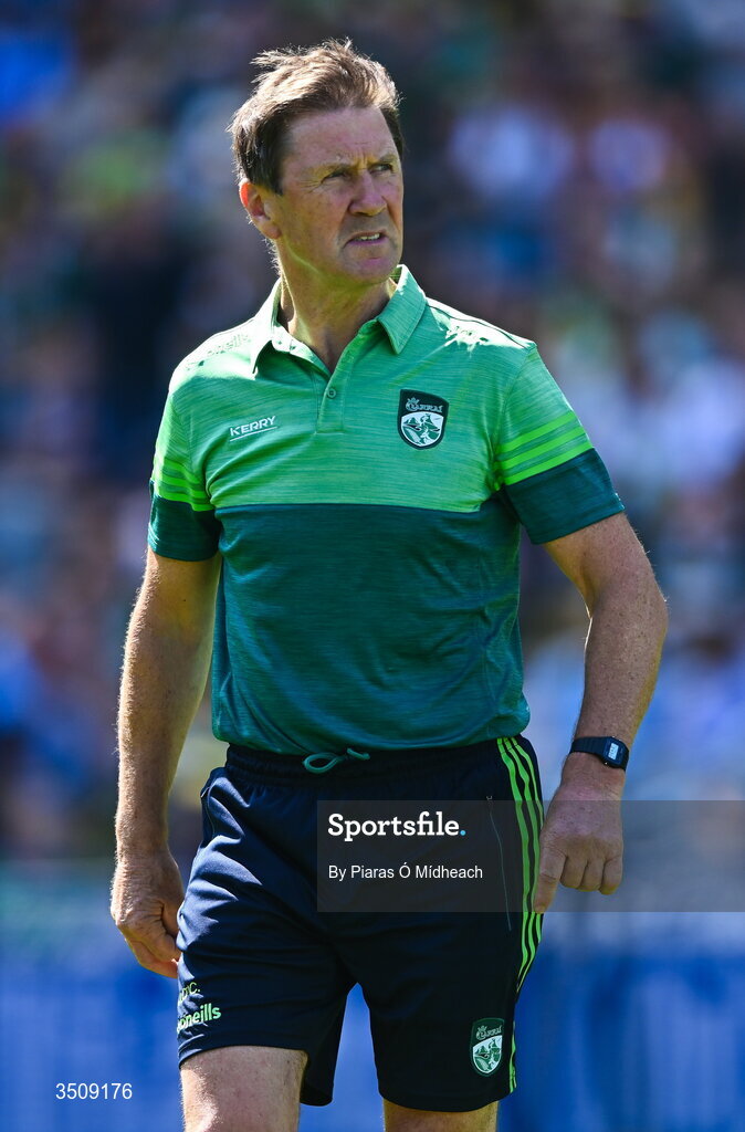 12 July 2026; Kerry manager Jack O'Connor before the GAA Football All-Ireland Senior Championship semi-final match between Dublin and Kerry at Croke Park in Dublin. Photo by Piaras Ó Mídheach/Sportsfile