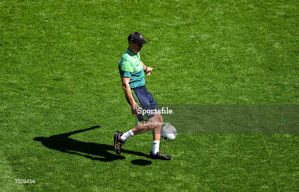 12 July 2026; Kerry manager Jack O'Connor ahead of the GAA Football All-Ireland Senior Championship semi-final match between Dublin and Kerry at Croke Park in Dublin. Photo by Daire Brennan/Sportsfile