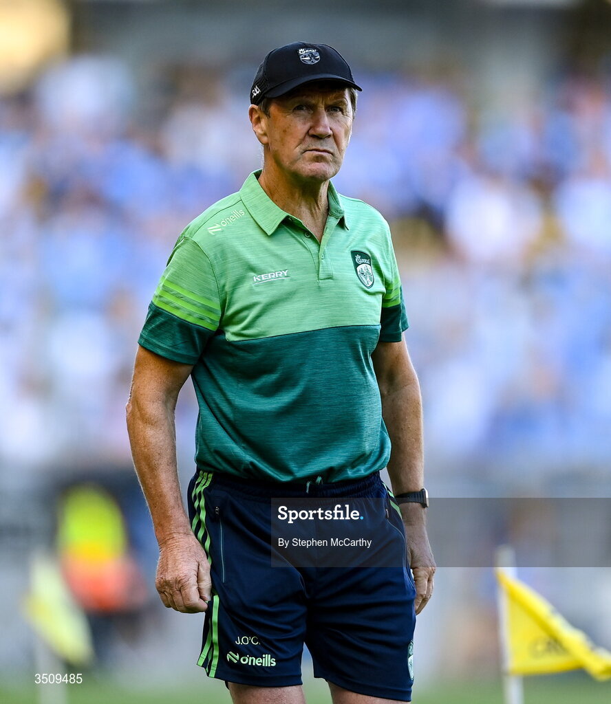 12 July 2026; Kerry manager Jack O'Connor during the GAA Football All-Ireland Senior Championship semi-final match between Dublin and Kerry at Croke Park in Dublin. Photo by Stephen McCarthy/Sportsfile