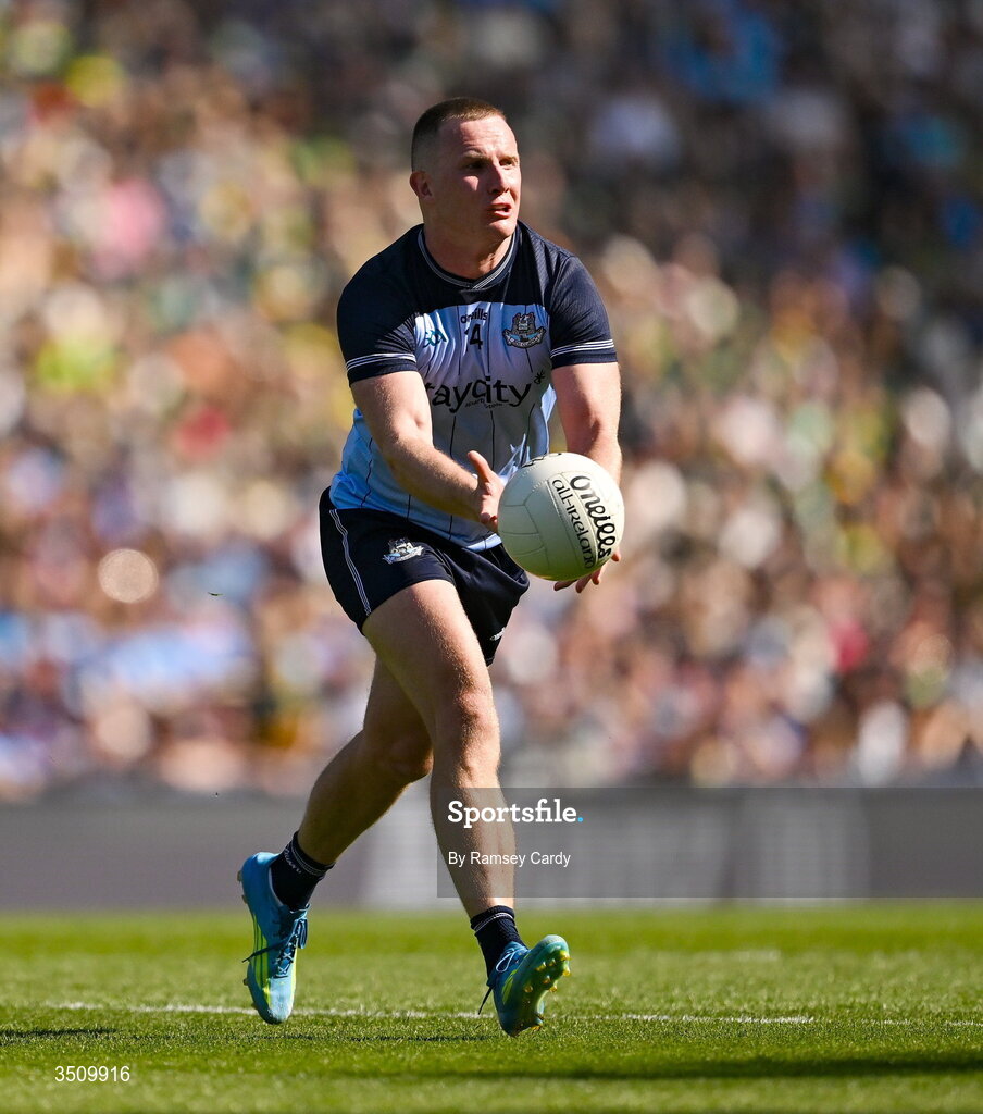 12 July 2026; Ciaran Kilkenny of Dublin during the GAA Football All-Ireland Senior Championship semi-final match between Dublin and Kerry at Croke Park in Dublin. Photo by Ramsey Cardy/Sportsfile