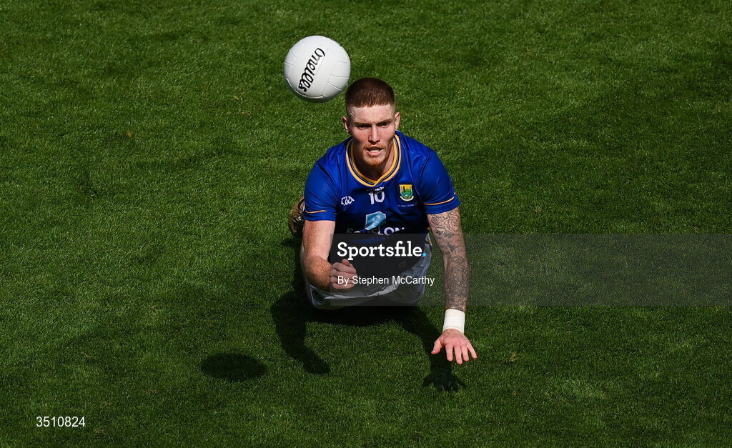 11 July 2026; Jonathan Carlin of Wicklow during the Tailteann Cup final match between Down and Wicklow at Croke Park in Dublin. Photo by Stephen McCarthy/Sportsfile