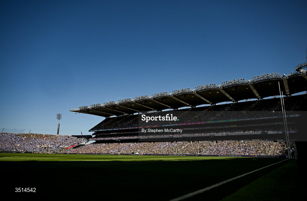 12 July 2026; A general view of Croke Park during the GAA Football All-Ireland Senior Championship semi-final match between Dublin and Kerry at Croke Park in Dublin. Photo by Stephen McCarthy/Sportsfile
