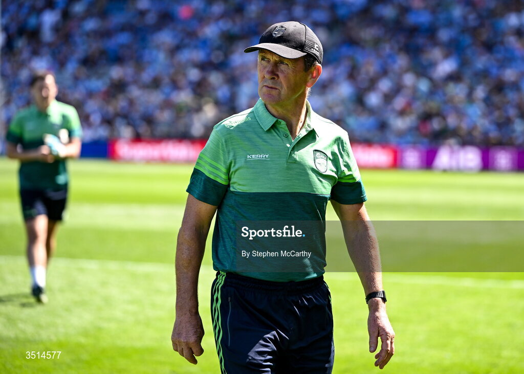 12 July 2026; Kerry manager Jack O'Connor before the GAA Football All-Ireland Senior Championship semi-final match between Dublin and Kerry at Croke Park in Dublin. Photo by Stephen McCarthy/Sportsfile