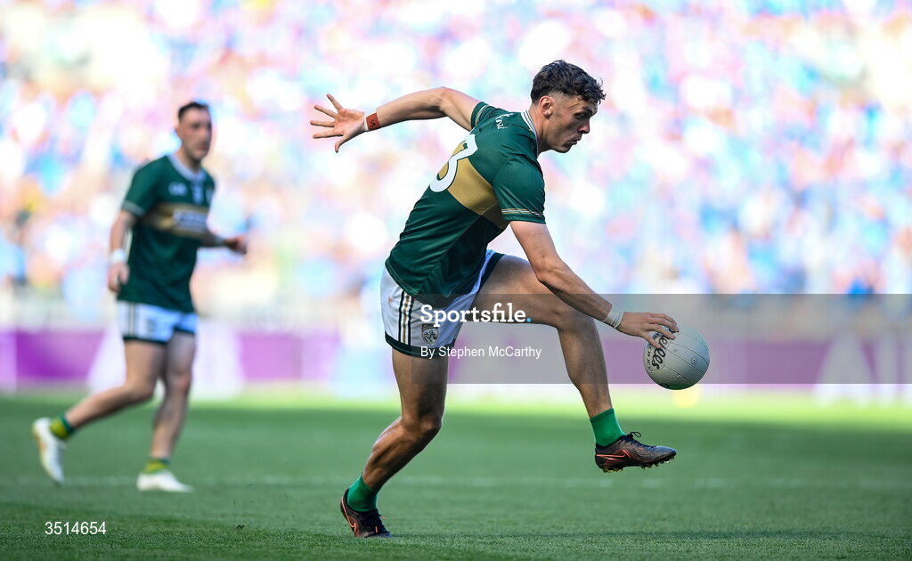 12 July 2026; David Clifford of Kerry during the GAA Football All-Ireland Senior Championship semi-final match between Dublin and Kerry at Croke Park in Dublin. Photo by Stephen McCarthy/Sportsfile