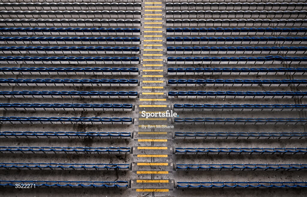 26 July 2026; A general view inside Croke Park before the GAA Football All-Ireland Senior Championship final match between Kerry and Mayo at Croke Park in Dublin. Photo by Ben McShane/Sportsfile