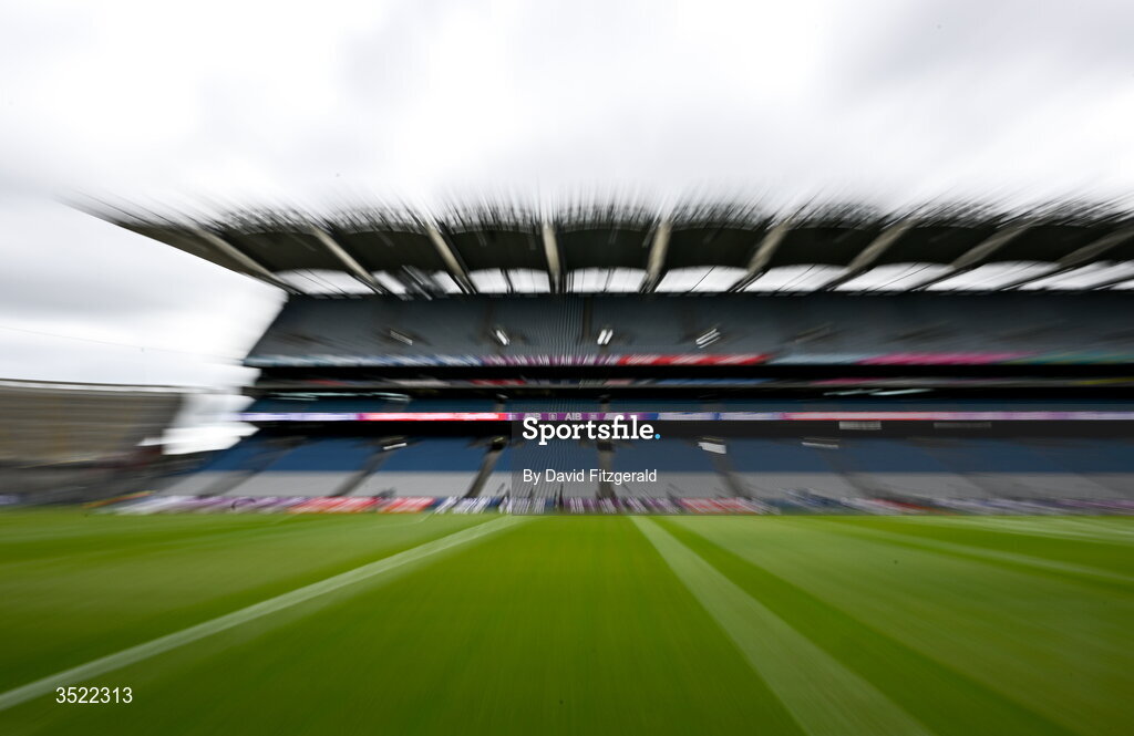 26 July 2026; A general view before the GAA Football All-Ireland Senior Championship final match between Kerry and Mayo at Croke Park in Dublin. Photo by David Fitzgerald/Sportsfile