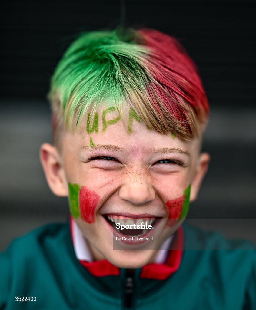 26 July 2026; Mayo supporter Ben Harte before the GAA Football All-Ireland Senior Championship final match between Kerry and Mayo at Croke Park in Dublin. Photo by David Fitzgerald/Sportsfile