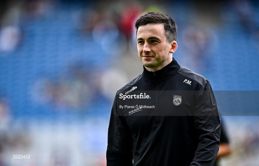 26 July 2026; Paul Murphy of Kerry walks the pitch ahead of the GAA Football All-Ireland Senior Championship final match between Kerry and Mayo at Croke Park in Dublin. Photo by Piaras Ó Mídheach/Sportsfile