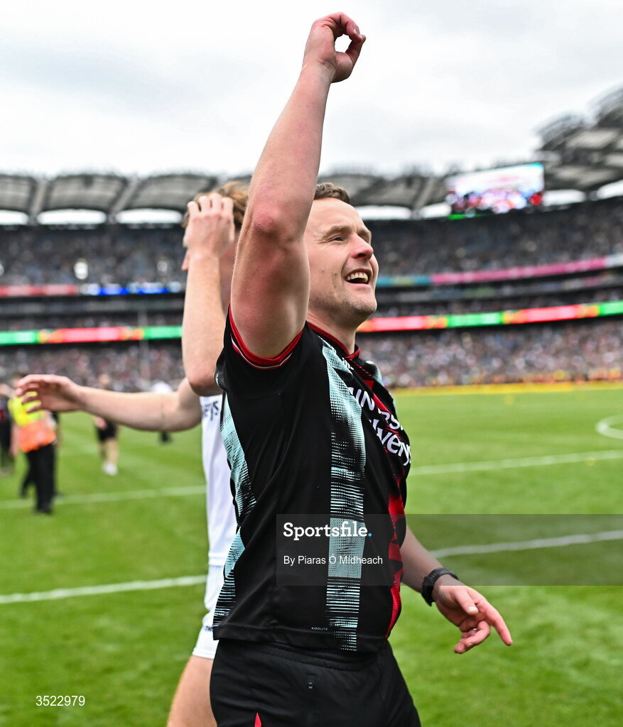 26 July 2026; Mayo manager Andy Moran after the GAA Football All-Ireland Senior Championship final match between Kerry and Mayo at Croke Park in Dublin. Photo by Piaras Ó Mídheach/Sportsfile