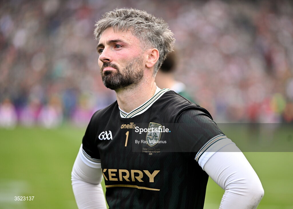 26 July 2026; Kerry goalkeeper Shane Murphy after the GAA Football All-Ireland Senior Championship final match between Kerry and Mayo at Croke Park in Dublin. Photo by Ray McManus/Sportsfile
