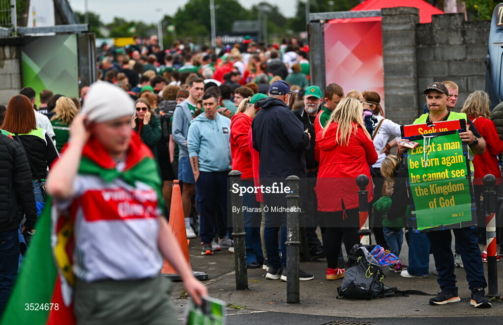 27 July 2026; Mayo supporters during the homecoming celebrations of the All-Ireland Senior Football Champions at Hastings Insurance MacHale Park in Castlebar, Mayo. Photo by Piaras Ó Mídheach/Sportsfile