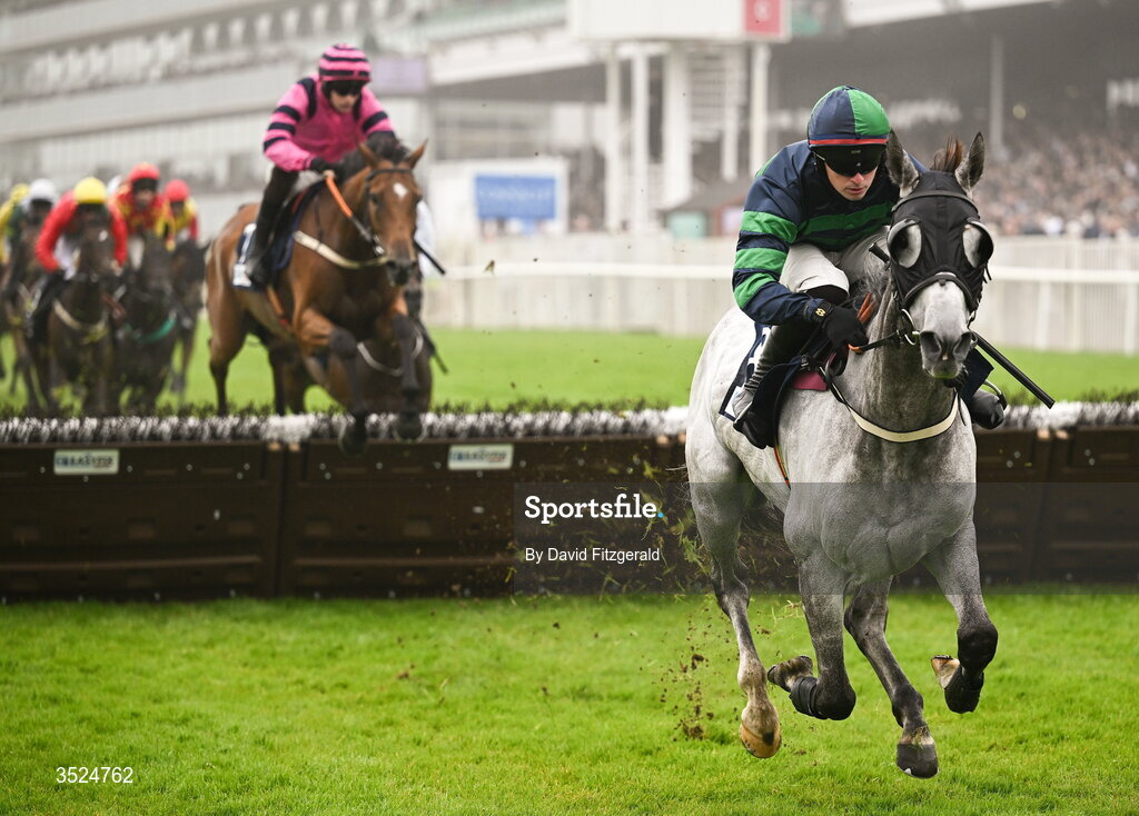 27 July 2026; Claude, with Aidan Kelly up, in action during the EASYFIX Iggy Daly Handicap Hurdle on day one of the Galway Races Summer Festival at Ballybrit Racecourse in Galway. Photo by David Fitzgerald/Sportsfile