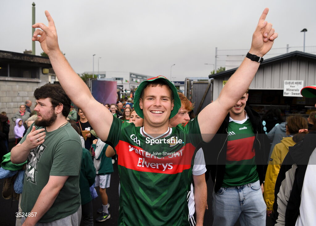 27 July 2026; Mayo supporters during the homecoming at Castlebar in Mayo, after being crowned All-Ireland Senior Football champions following their victory over Kerry in the GAA All-Ireland Senior Football Championship final at Croke Park on Sunday. Photo by John Sheridan/Sportsfile