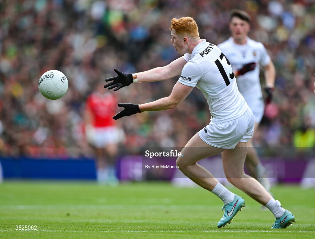 26 July 2026; Darragh Beirne of Mayo during the GAA Football All-Ireland Senior Championship final match between Kerry and Mayo at Croke Park in Dublin. Photo by Ray McManus/Sportsfile