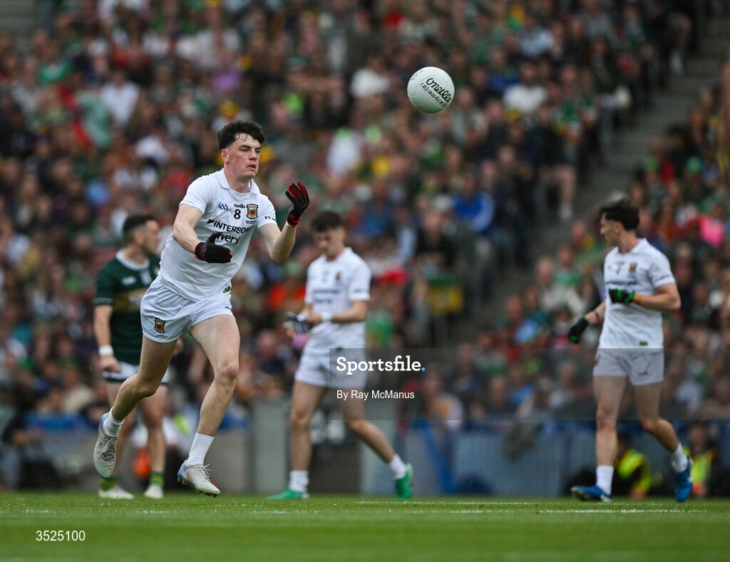 26 July 2026; Bob Tuohy of Mayo during the GAA Football All-Ireland Senior Championship final match between Kerry and Mayo at Croke Park in Dublin. Photo by Ray McManus/Sportsfile