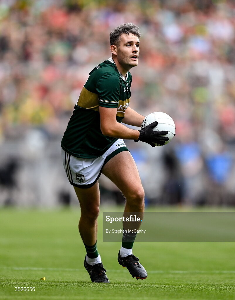 26 July 2026; Graham O'Sullivan of Kerry during the GAA Football All-Ireland Senior Championship final match between Kerry and Mayo at Croke Park in Dublin. Photo by Stephen McCarthy/Sportsfile