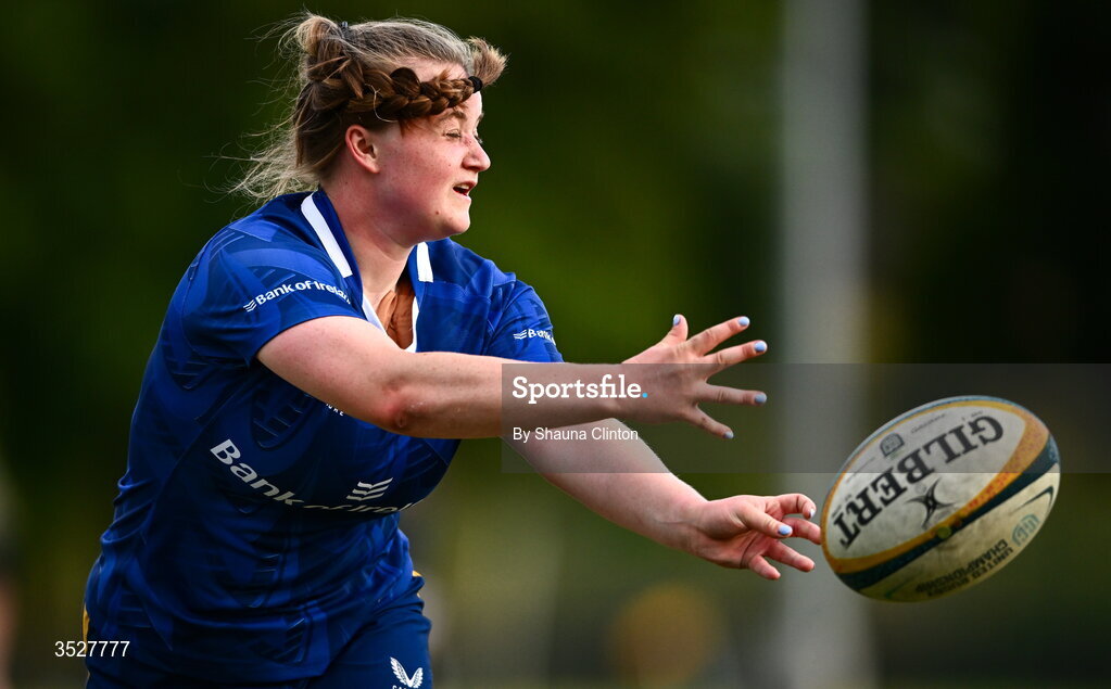 30 July 2026; Caoimhe McCormack during an Leinster rugby women open training session at Kings Hospital School in Dublin. Photo by Shauna Clinton/Sportsfile
