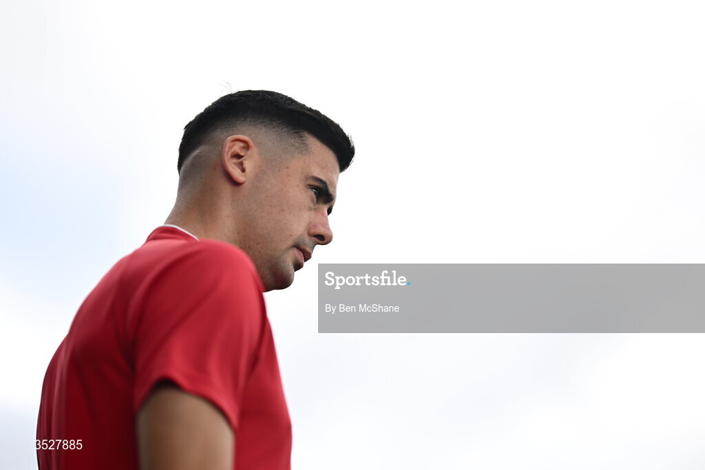 31 July 2026; Cian Kavanagh of Sligo Rovers before the SSE Airtricity Premier Division match between Dundalk and Sligo Rovers at Oriel Park in Dundalk, Louth. Photo by Ben McShane/Sportsfile