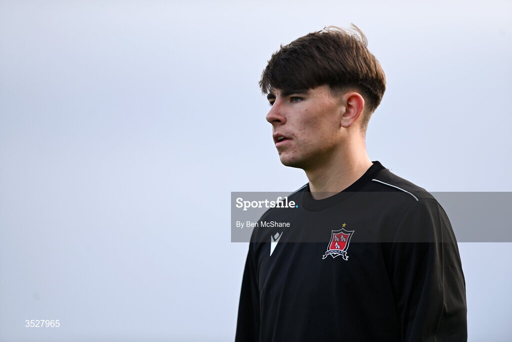 31 July 2026; Shay Casey of Dundalk before the SSE Airtricity Premier Division match between Dundalk and Sligo Rovers at Oriel Park in Dundalk, Louth. Photo by Ben McShane/Sportsfile