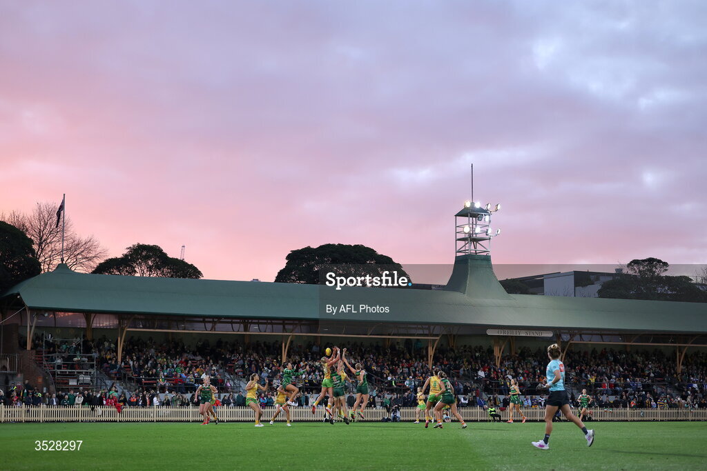 1 August 2026; A general view during the AFLW test match between Australia and Ireland at the North Sydney Oval in Sydney, Australia. Photo by Darrian Traynor/Getty Images/AFL Photos via Sportsfile