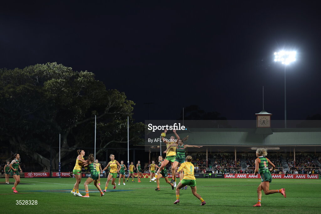 1 August 2026; A general view during the AFLW test match between Australia and Ireland at the North Sydney Oval in Sydney, Australia. Photo by Darrian Traynor/Getty Images/AFL Photos via Sportsfile