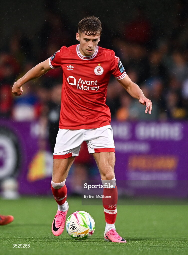 31 July 2026; Jack Shorrock of Sligo Rovers during the SSE Airtricity Premier Division match between Dundalk and Sligo Rovers at Oriel Park in Dundalk, Louth. Photo by Ben McShane/Sportsfile