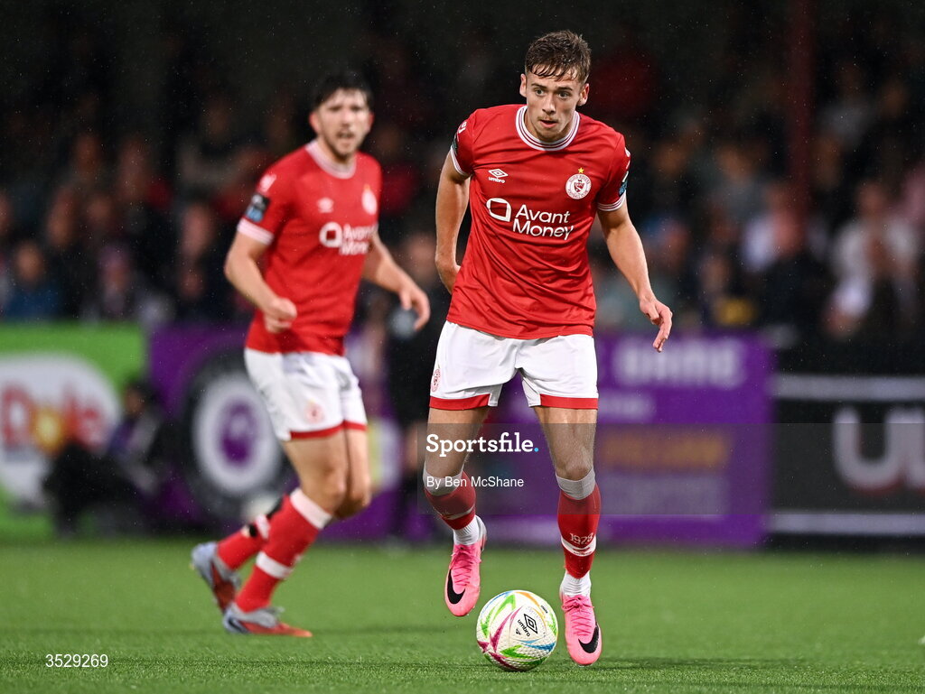31 July 2026; Jack Shorrock of Sligo Rovers during the SSE Airtricity Premier Division match between Dundalk and Sligo Rovers at Oriel Park in Dundalk, Louth. Photo by Ben McShane/Sportsfile