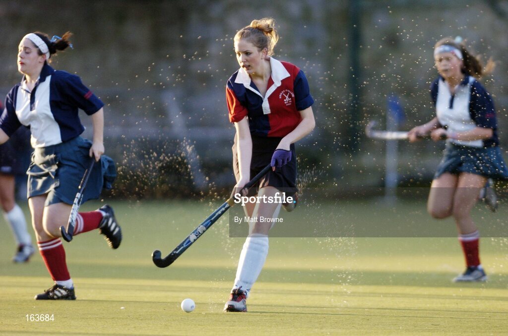 17 December 2004; Jenni Boate, Wesley College. Schoolgirls Leinster Premier League, Mount Anville v Wesley College, Grange Road, Dublin. Picture credit; Matt Browne / SPORTSFILE