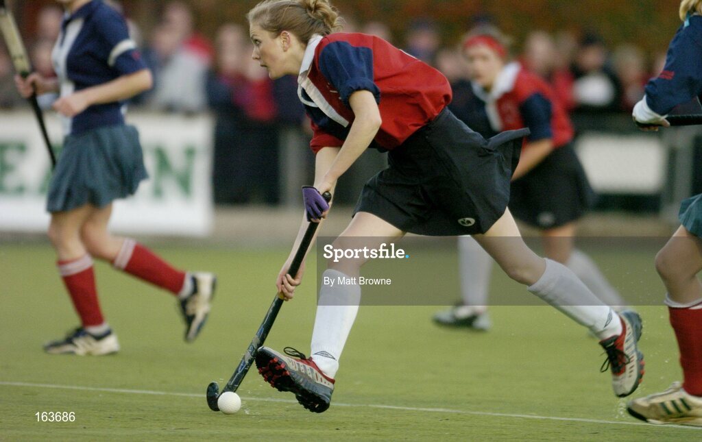 17 December 2004; Jenni Boate, Wesley College. Schoolgirls Leinster Premier League, Mount Anville v Wesley College, Grange Road, Dublin. Picture credit; Matt Browne / SPORTSFILE