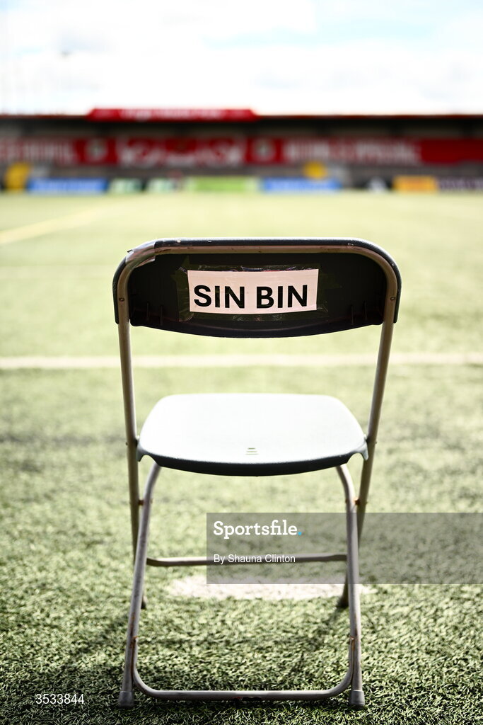 8 August 2026; A detailed view ahead of the Vodafone Womens Interprovincial Championship Round 1 match between Munster and Leinster at Virgin Media Park in Cork. Photo by Shauna Clinton/Sportsfile