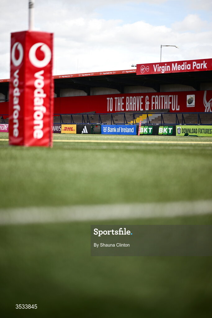 8 August 2026; A detailed view ahead of the Vodafone Womens Interprovincial Championship Round 1 match between Munster and Leinster at Virgin Media Park in Cork. Photo by Shauna Clinton/Sportsfile