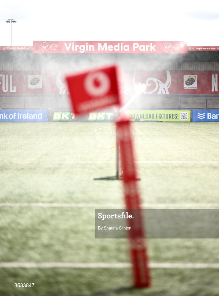 8 August 2026; A detailed view ahead of the Vodafone Womens Interprovincial Championship Round 1 match between Munster and Leinster at Virgin Media Park in Cork. Photo by Shauna Clinton/Sportsfile