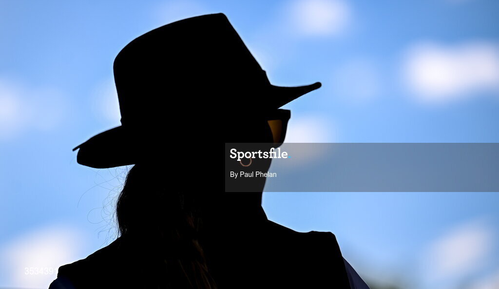 8 August 2026; A spectator during day four of the Gallagher Dublin Horse Show at the RDS in Dublin. Photo by Paul Phelan/Sportsfile