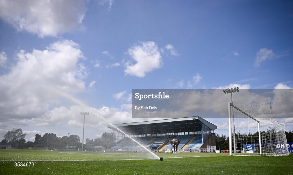 9 August 2026; A general view of the pitch and stadium before the SSE Airtricity Men's Premier Division match between Waterford and Bohemians at the RSC in Waterford. Photo by Seb Daly/Sportsfile