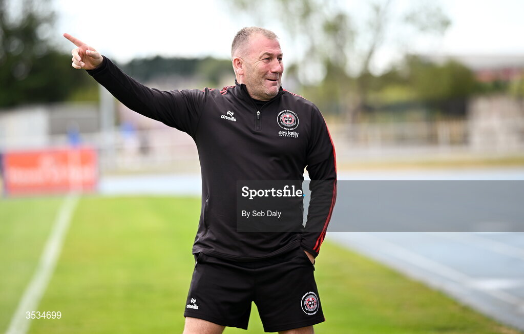 9 August 2026; Bohemians manager Alan Reynolds before the SSE Airtricity Men's Premier Division match between Waterford and Bohemians at the RSC in Waterford. Photo by Seb Daly/Sportsfile
