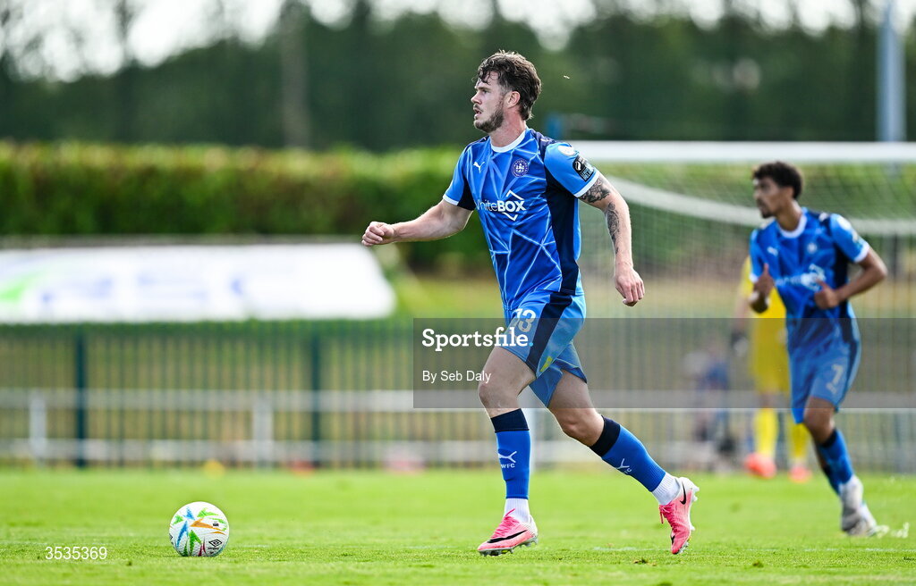 9 August 2026; Kevin Long of Waterford during the SSE Airtricity Men's Premier Division match between Waterford and Bohemians at the RSC in Waterford. Photo by Seb Daly/Sportsfile