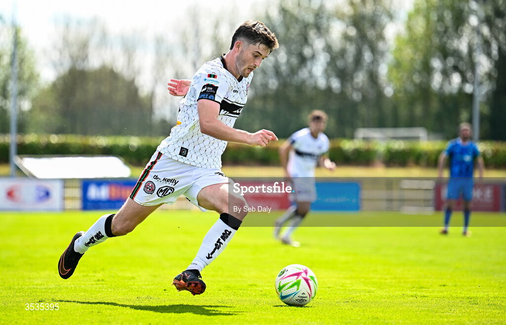 9 August 2026; Colm Whelan of Bohemians during the SSE Airtricity Men's Premier Division match between Waterford and Bohemians at the RSC in Waterford. Photo by Seb Daly/Sportsfile