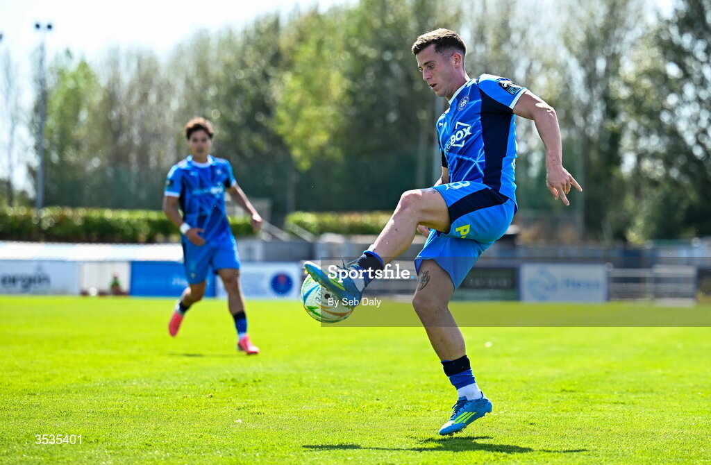 9 August 2026; Evan McLaughlin of Waterford during the SSE Airtricity Men's Premier Division match between Waterford and Bohemians at the RSC in Waterford. Photo by Seb Daly/Sportsfile