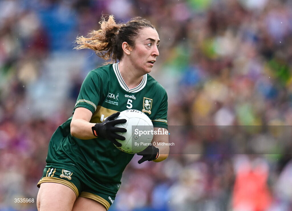 2 August 2026; Aishling O’Connell of Kerry during the LGFA TG4 All-Ireland Senior Championship final match between Galway and Kerry at Croke Park in Dublin. Photo by Piaras Ó Mídheach/Sportsfile