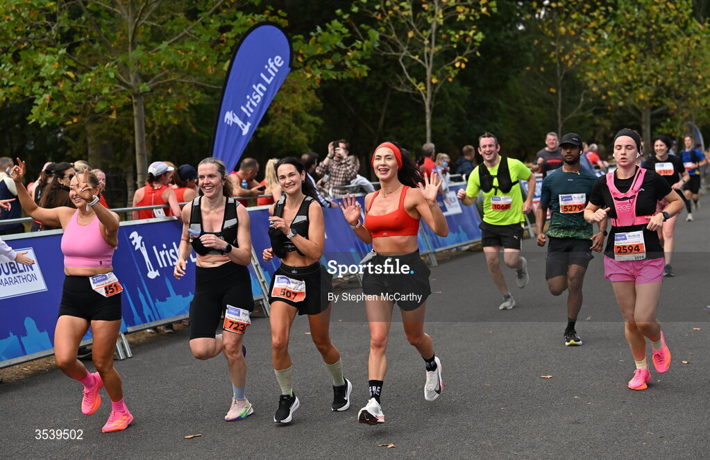 15 August 2026; Athletes during the 2026 Irish Life Frank Duffy 10 Mile, in the Phoenix Park, Dublin. Thousands of runners took part in the sold out Irish Life Frank Duffy 10 Mile, the second event in the 2026 Irish Life Dublin Race Series. Photo by Stephen McCarthy/Sportsfile