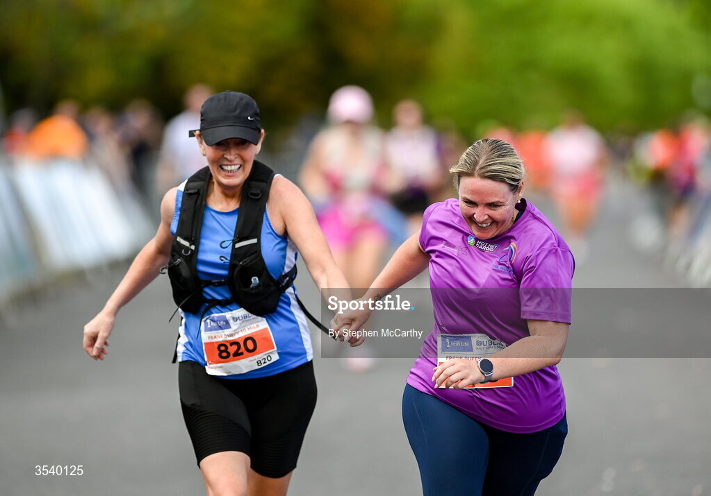 15 August 2026; Athletes during the 2026 Irish Life Frank Duffy 10 Mile, in the Phoenix Park, Dublin. Thousands of runners took part in the sold out Irish Life Frank Duffy 10 Mile, the second event in the 2026 Irish Life Dublin Race Series. Photo by Stephen McCarthy/Sportsfile