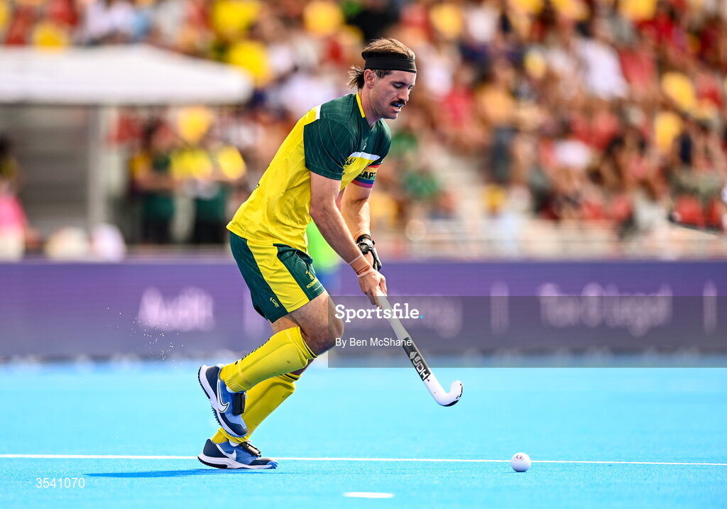 16 August 2026; / during the FIH Men's Hockey World Cup 2026 Pool C match between Ireland and Australia at the Belfius Hockey Arena in Wavre, Belgium. Photo by Ben McShane/Sportsfile