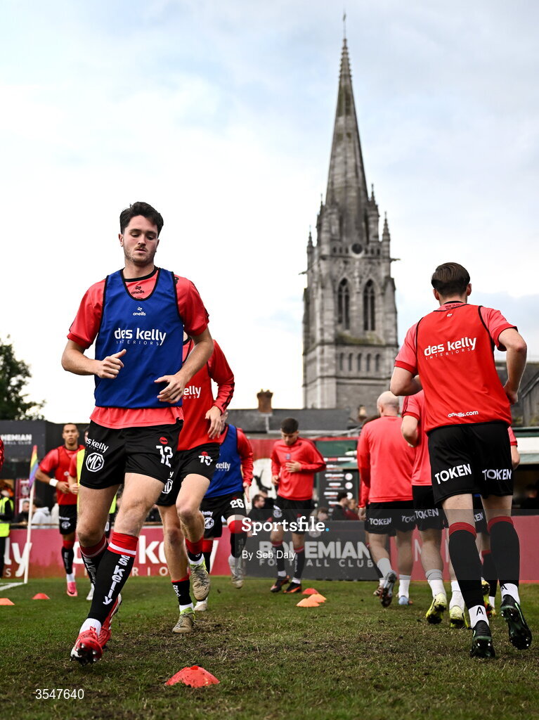 21 August 2026; Patrick Hickey of Bohemians before the SSE Airtricity Men’s Premier Division match between Bohemians and Derry City at Dalymount Park in Dublin. Photo by Seb Daly/Sportsfile