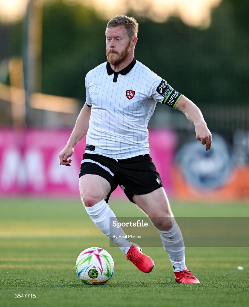 21 August 2026; Daryl Horgan of Dundalk during the SSE Airtricity Men’s Premier Division match between Dundalk and Galway United at Oriel Park in Dundalk, Louth. Photo by Paul Phelan/Sportsfile
