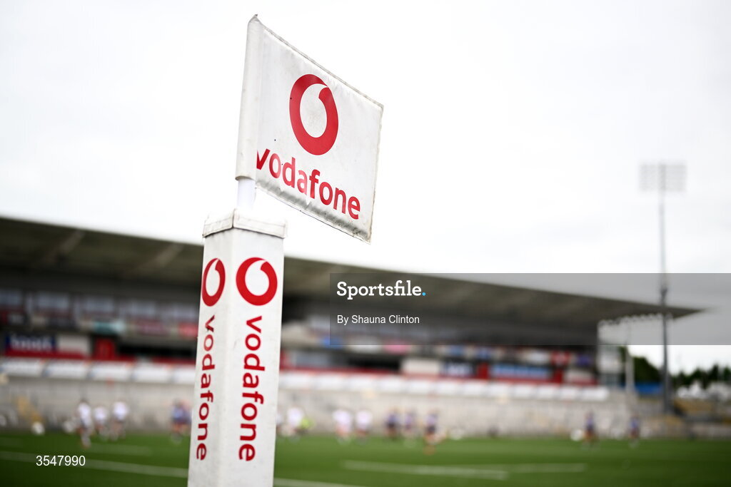 22 August 2026; A general view ahead of the Vodafone Womens Interprovincial Championship Round 3 match between Ulster and Leinster at Affidea Stadium in Belfast. Photo by Shauna Clinton/Sportsfile