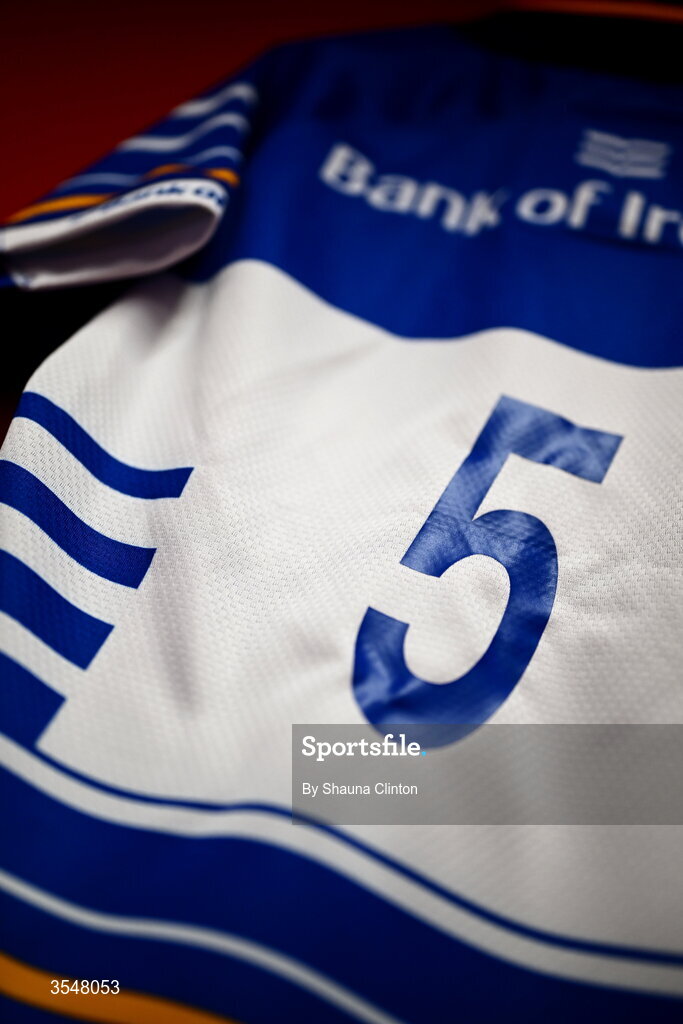 22 August 2026; The jersey of Alma Atagamen of Leinster is seen in the dressing-room ahead of the Vodafone Womens Interprovincial Championship Round 3 match between Ulster and Leinster at Affidea Stadium in Belfast. Photo by Shauna Clinton/Sportsfile