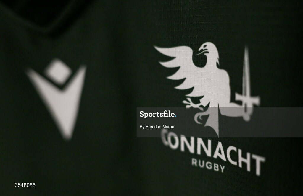 22 August 2026; The jersey of co-captain Aoibheann Reilly in the Connacht dressingroom before the Vodafone Womens Interprovincial Championship Round 3 match between Connacht and Munster at Dexcom Stadium in Galway. Photo by Brendan Moran/Sportsfile