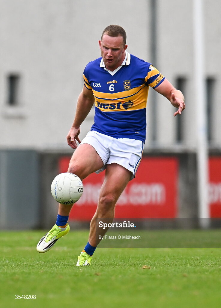 22 August 2026; Ciarán Kilkenny of Castleknock during the PTSB Dublin Senior Club Football Championships Round 2 match between Ballyboden St Enda's and Castleknock at Parnell Park in Dublin. Photo by Piaras Ó Mídheach/Sportsfile